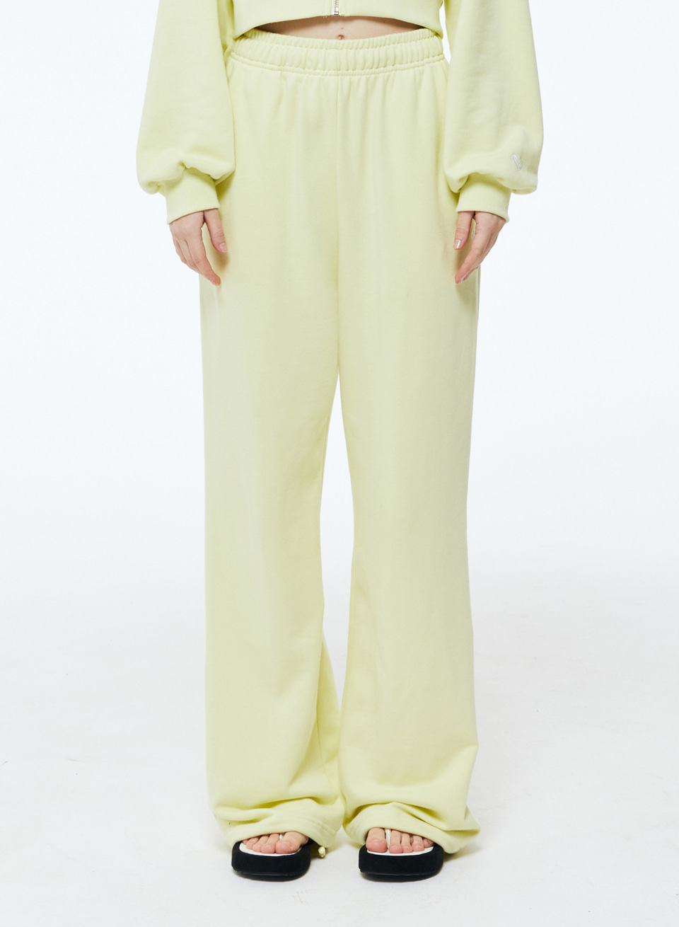COLOR STRING JOGGER PT_LIGHT YELLOW
